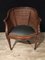 Louis XVI Style Canned Office Chair, Image 5