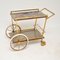 Vintage Italian Brass Drinks Trolley, 1960s 2