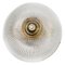 Vintage Glass Ceiling Light from Holophane, Image 2