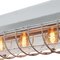 Lampes à Suspension Industrielles Vintage en Métal Gris et Verre Transparent 6