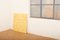 Yellow Painted Plywood Wall Relief 11
