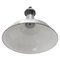 Vintage Industrial Gray Enamel Factory Pendant Light by Benjamin UK for Benjamin Electric Manufacturing Company 5