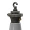 Vintage Industrial Gray Enamel Factory Pendant Light by Benjamin UK for Benjamin Electric Manufacturing Company, Image 2