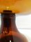 Lampada vintage in vetro ambrato, anni '70, Immagine 10
