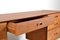 Nussholz Schreibtisch mit Schwebender Tischplatte von Austinsuite, 1960er 5