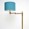 Vintage Solid Brass Adjustable Floor Lamp, 1960s 3