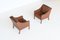 Danish Brown Lounge Chairs by Børge Mogensen for Fredericia, 1963, Set of 2 10