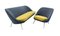 Set of Mid-Century Modern Sofa and Chair, 1950s 1