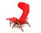 Danish Modern Chaise Lounge Chair by Henry W. Klein for Bramin, Image 4
