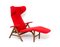 Danish Modern Chaise Lounge Chair by Henry W. Klein for Bramin, Image 1