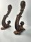 Renaissance Style Curtain Holders Carved in Wood, 1800s, Set of 2 1