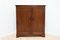 Antique Victorian Mahogany Linen Cupboard Vintage Storage Cupboard /1844 1