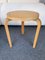 Finnischer Alvar Aalto Hocker aus Birke 60 von Artek 7