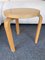 Tabouret 60 Alvar Aalto en Bouleau de Artek, Finlande 6