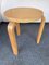 Finnischer Alvar Aalto Hocker aus Birke 60 von Artek 4