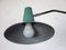 Lámpara de mesa verde, años 50, Imagen 12