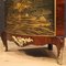 Antique French Corner Cabinet in Lacquered Mahogany Wood 7