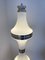 Lámpara de pie Diabolo italiana de cristal de Murano y metal de Mazzega, años 70, Imagen 12