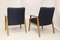 Scandinavian Blue Armchairs, Set of 2 9