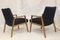 Scandinavian Blue Armchairs, Set of 2, Image 11