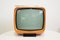 Schwarz-weißer CGE CT TP210B TV, 1970er 2