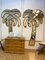 Large Italian Rattan Mirror Palm Tree, 1980s 5