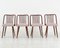 Boucle Chairs by A. Suman from Ton, 1960s, Set of 4 1