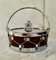 Oak Silver Plate Bon Bon Drum from John Grinsell & Sons, Image 4