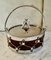 Oak Silver Plate Bon Bon Drum from John Grinsell & Sons 7