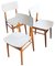 Scandinavian Dining Chairs from Ton, 1970s, Set of 3 1