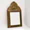 Antique Victorian Brass Mirror 2