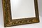 Antique Victorian Brass Mirror 7