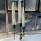 Italian Turquoise Table Lamp with Brass Details, Image 2