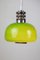 Green Glass Adjustable Pendant, Image 1