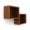 Wood Wall Unit, 1950s, Set of 2 2