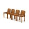Curved Plywood Chairs from Estel, 1970s , Set of 4, Image 1