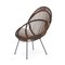 Rattan Armchair with Metal Structure, 1950s 10