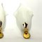 Murano Milk Glass Sconces in the Style of Gio Ponti, 1950s, Set of 2 10