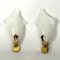 Murano Milk Glass Sconces in the Style of Gio Ponti, 1950s, Set of 2 12