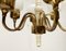 Mid-Century Swedish T526 Chandelier by Hans-Agne Jakobsson for Hans-Agne Jakobsson AB, Image 8