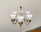 Mid-Century Swedish T526 Chandelier by Hans-Agne Jakobsson for Hans-Agne Jakobsson AB, Image 1