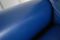 Blaues George Sofa aus Leder von Poltrona Frau, 1999 6