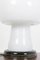 White Mushroom Glass Lamp by Karin Korn, Image 7