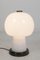 White Mushroom Glass Lamp by Karin Korn 4