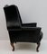 Original Leather Chesterfield Armchair in Georgian Style, 1950s, Image 3