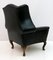 Original Leather Chesterfield Armchair in Georgian Style, 1950s 5