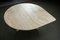 Drop Shaped Travertine Coffee Table, 1970s 6