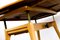 Mesa regulable en altura de madera de cerezo, años 50, Imagen 3