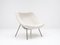 1st Edition F156 Little Oyster Lounge Chair in Pierre Frey by Pierre Paulin for Artifort, 1960s 1