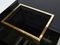 Black Lacquer and Brass Bar Coffee Table by Jean Claude Mahey, 1970s 10